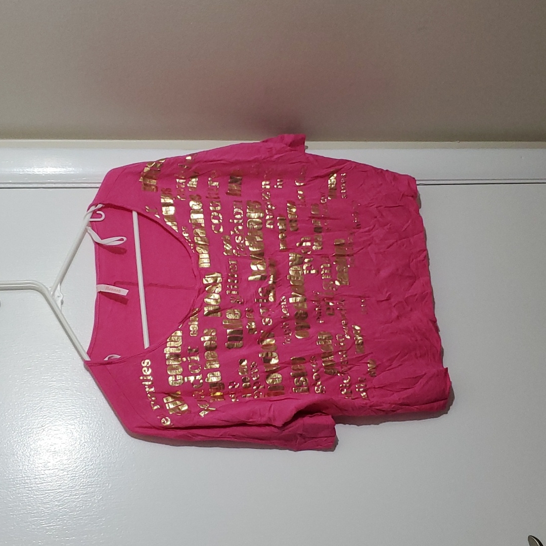 Hannah, One Size, Pink And Gold